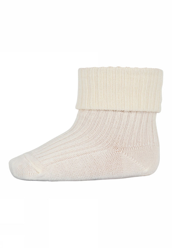 Sokkar | Hilde Snow White Wool