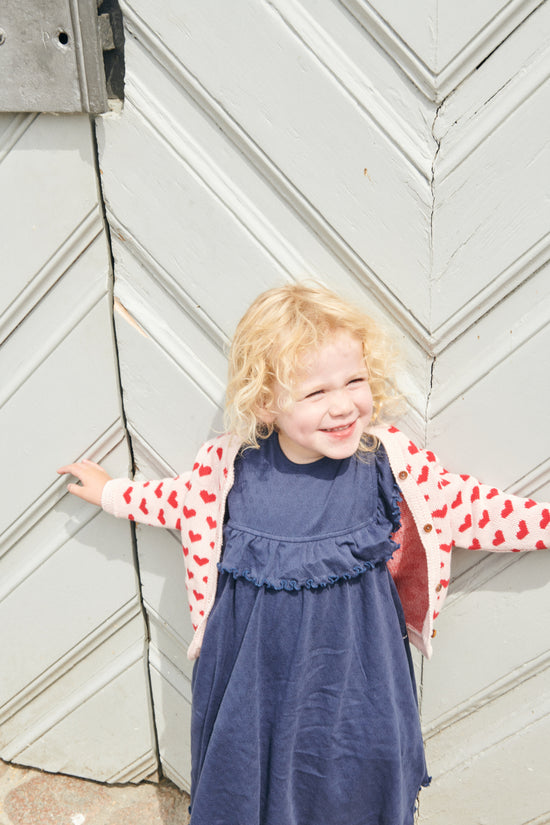 Kjóll | Pointelle Heart Navy