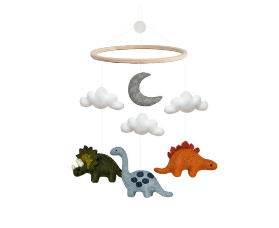 Órói | Dinosaur Orange&Grey