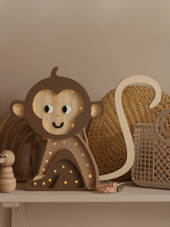 Lampi | Monkey Jungle Brown