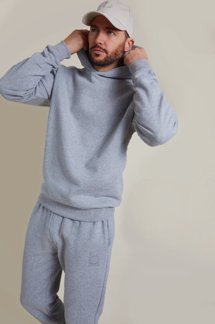 Jogging buxur fyrir menn í gráum lit frá Bow&Bo