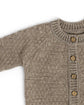 Ullargalli Hnepptur | Merino Wool Square Knit Natur