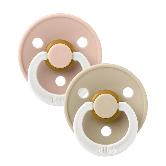 Snuð Blush/Vanilla Glow In The Dark | Colour Pacifier Size 2