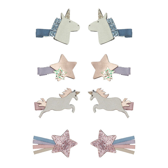 Hárspennur | Unicorn Mini 8stk