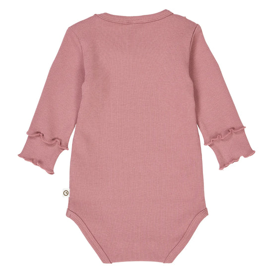 Samfella | Cozy Me Rib Frill Collar LS Body