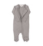 Long Sleeve Romper with Feet | Grey