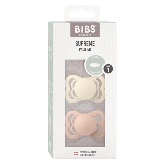 Snuð Ivory/Blush | Supreme Pacifier Size 1