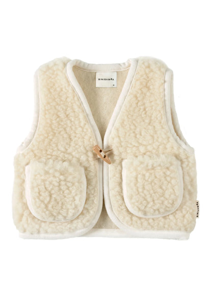 Ullarvesti | Merino Snuggle Vest Milk