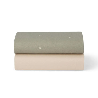 Lak Crib 2 Pack Fitted Sheets