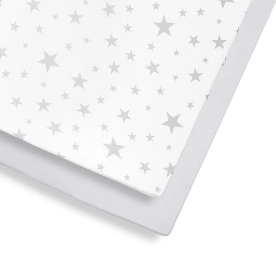 Lak Cot&Cotbed 2 Pack Fitted Sheets | Stars