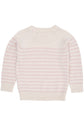 Ullarpeysa | Merino Clasic Striped Dusty Rose