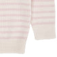 Ullarpeysa | Merino Clasic Striped Dusty Rose