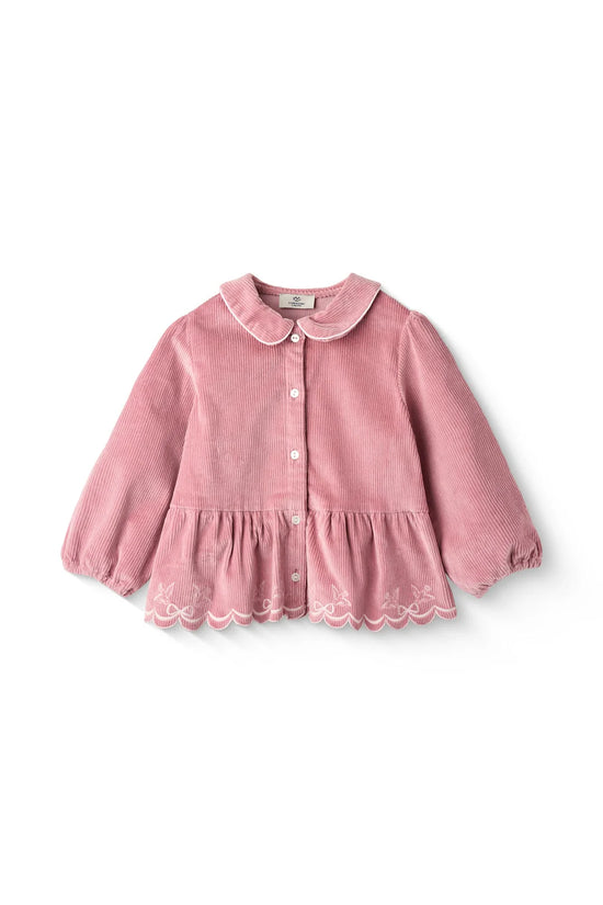 Skyrta | Corduroy Blouse w.Emb.