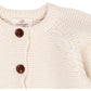 Peysa |  Baby Cable Cardigan Creamy