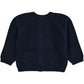 Peysa | Baby Cable Cardigan  Navy