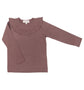 Ruffle Long Sleeve T | Copper