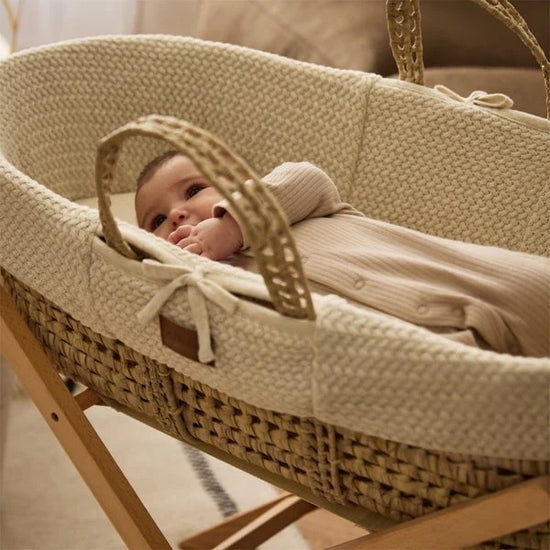 Móses Karfa & Standur | Wheat Knit Linen