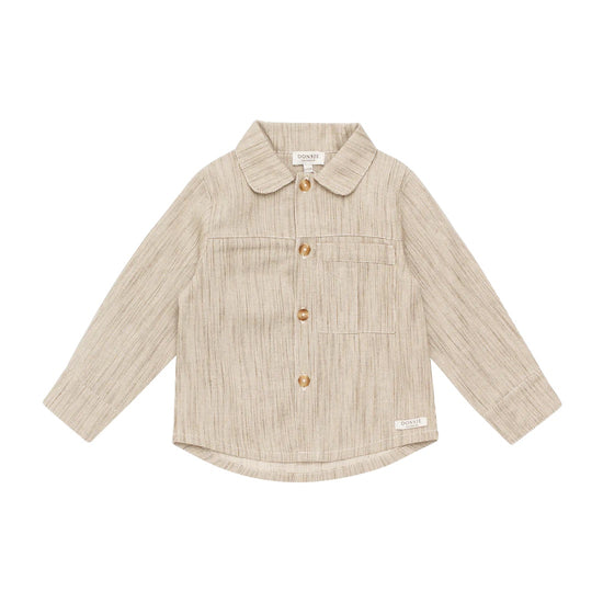 Skyrta | Pieter Overshirt Sesame