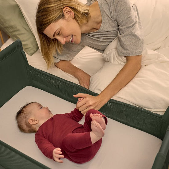 Co-sleeper vagga | SnuzPod Studio Berlin/Green