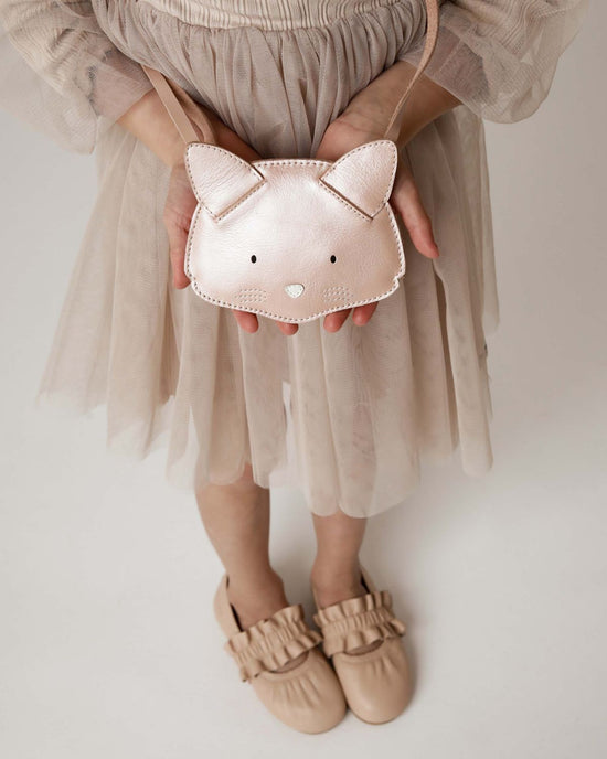 Leðurtaska | Blinc Cat Rose Metallic Leather