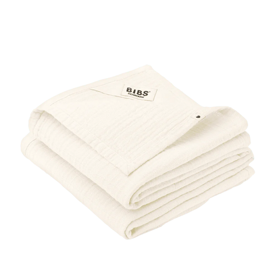 Taubleyjur | Muslin Cloth Ivory 2stk