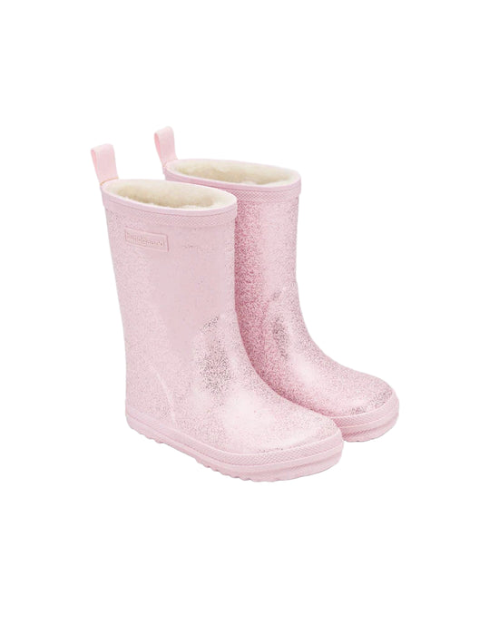 Stígvél Loðfóðruð | Charly High Rose Sparkle
