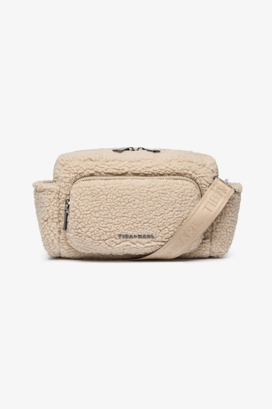 Inka Buggy Organiser | Beige Borg Fleece