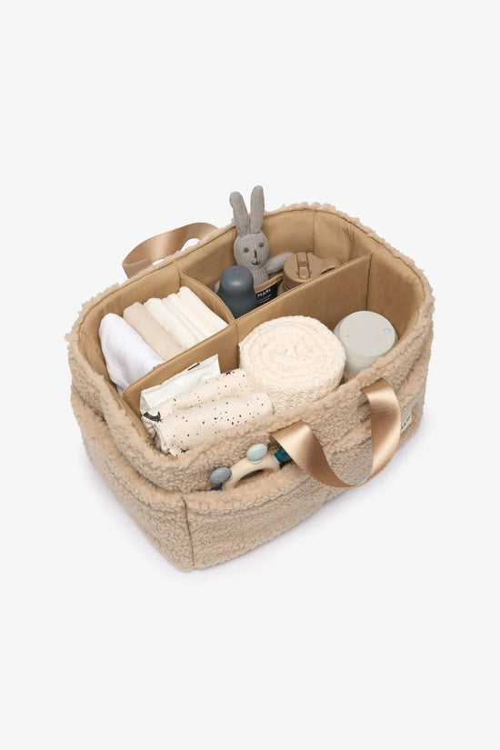 Caddy Organiser | T+M Beige Borg Fleexce