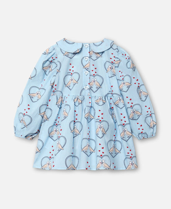 Skyrta | Colombe Tunic Dream Blue AOP