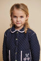 Jakki | Checkered Quilted w.Embroderie