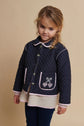 Jakki | Checkered Quilted w.Embroderie