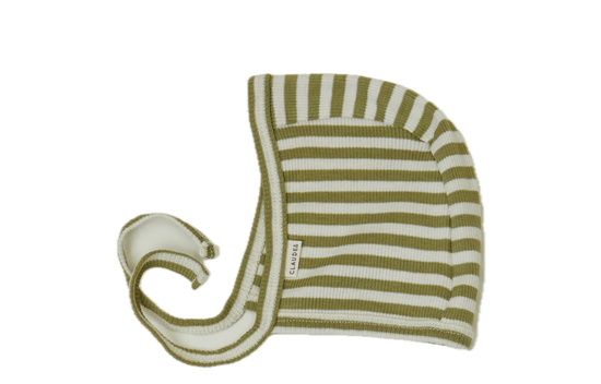 Húfa | Ribbed Bonnet Stripe