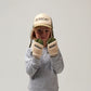 Vettlingar | Donkey Work Bronze Green&Teddy