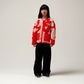 Teddy Jakki 2in1 | Sleeping Lion Poppin Red&Printed Teddy