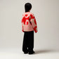 Teddy Jakki 2in1 | Sleeping Lion Poppin Red&Printed Teddy