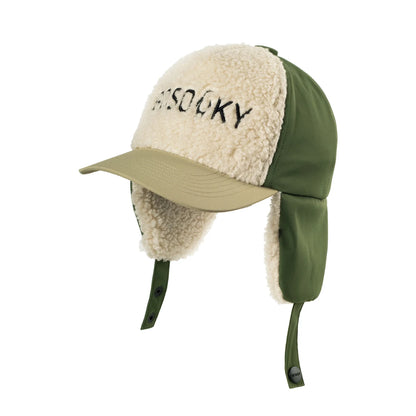 Húfa | Happy Clam Bronze Green&Teddy