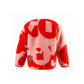 Teddy Jakki 2in1 | Sleeping Lion Poppin Red&Printed Teddy