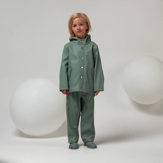 Regnjakki | Elephant Man Iceberg Green