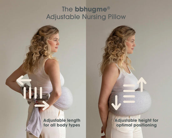 Brjóstagjafapúði | Nursing Pillow Grey Melange