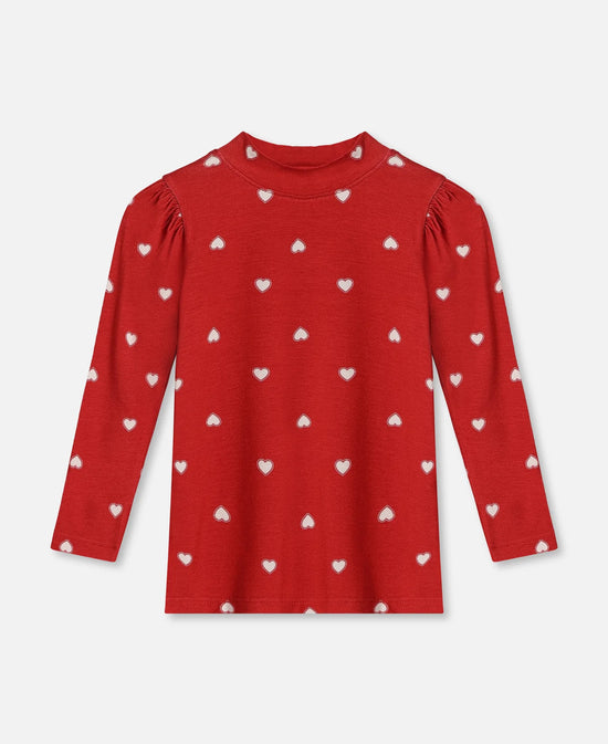 Bolur | Kelly LS Puff Pompeian Red
