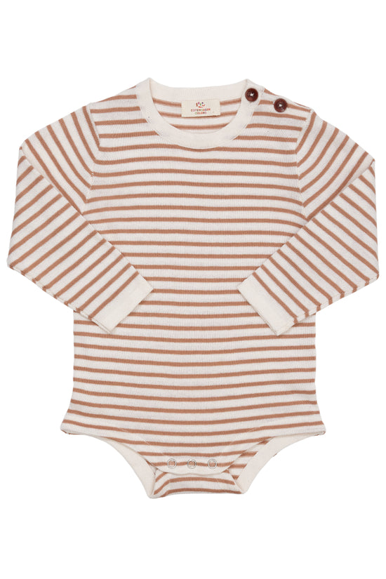 Samfella | Striped Cream Natural Comb