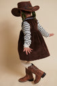 Kúrekastígvél Leður | Limited Ranger Boots Cognac Bow