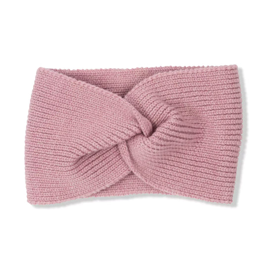 Eyrnaband | Headband Merino Dusty Pink