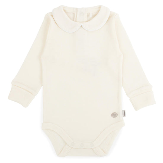 Samfella Með Kraga | Merino White
