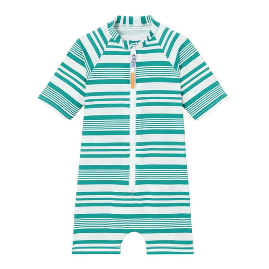 Sundgalli | Malo Surfer Striped White/Green