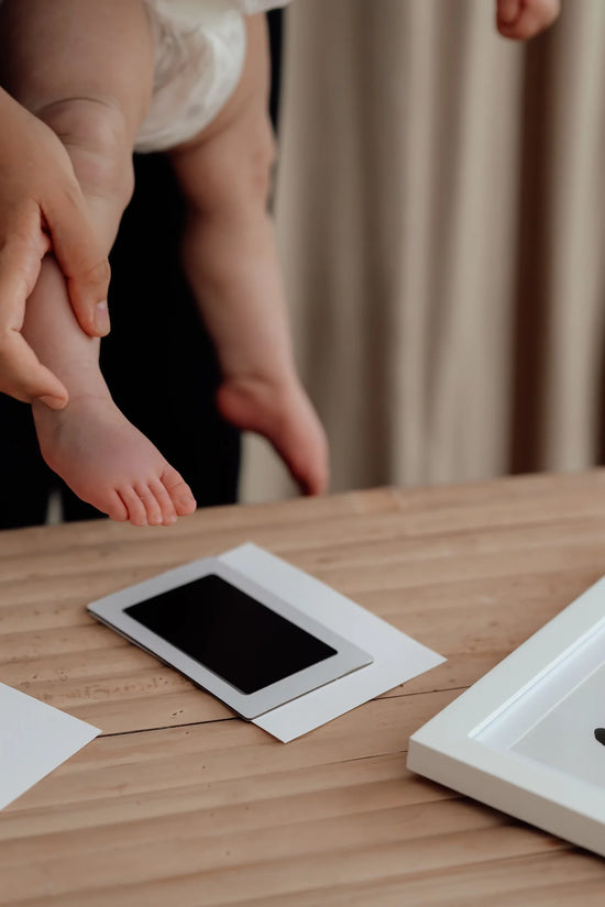 Hand & Fótspora Stimpilsett | Inkless Pads Black