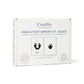 Hand & Fótspora Stimpilsett | Inkless Pads Black