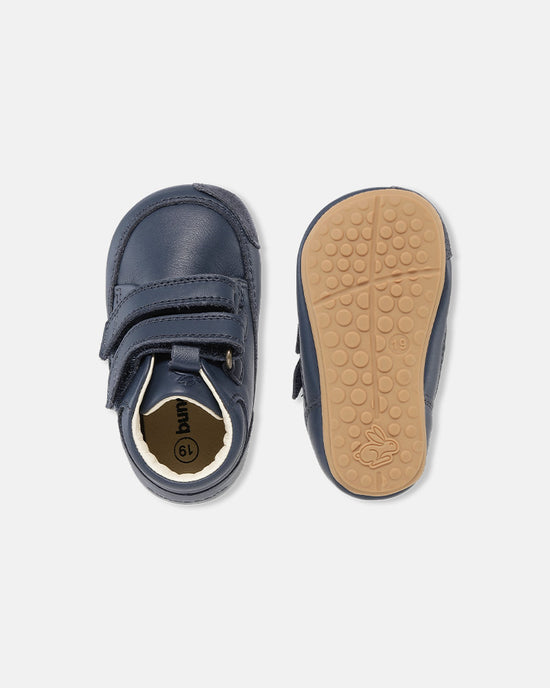 Leðurskór | Prewalker Navy WS