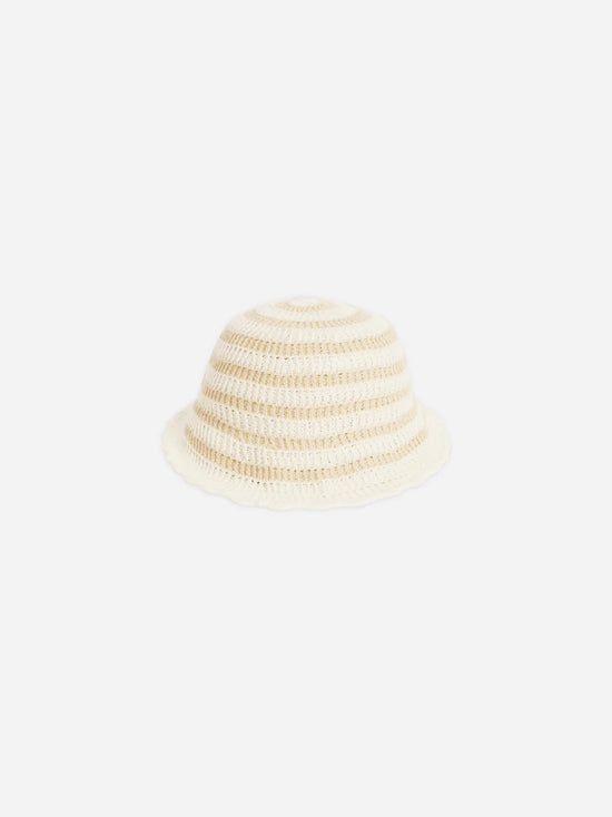 Hattur | Crochet Sand Stripe