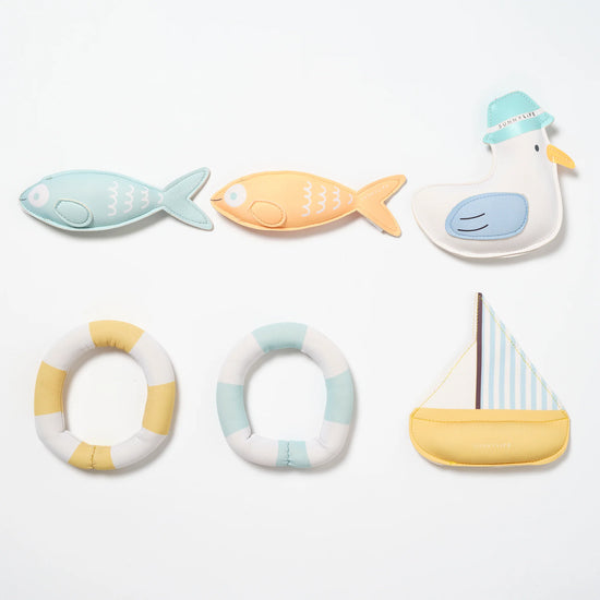 Köfunardót Dive Buddies | Sid the Seagull Multi Set of 6